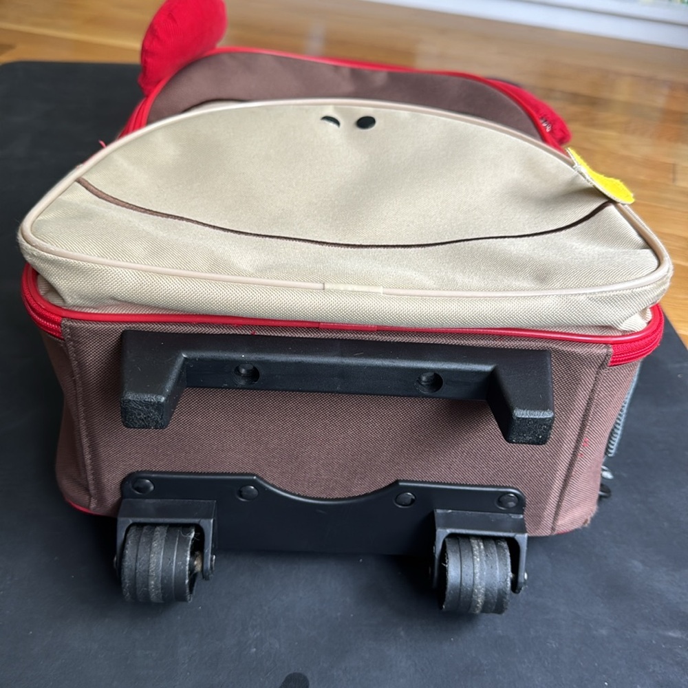 Skip Hop Kids Luggage with Wheels, Zoo, Monkey - Picture 11 of 12